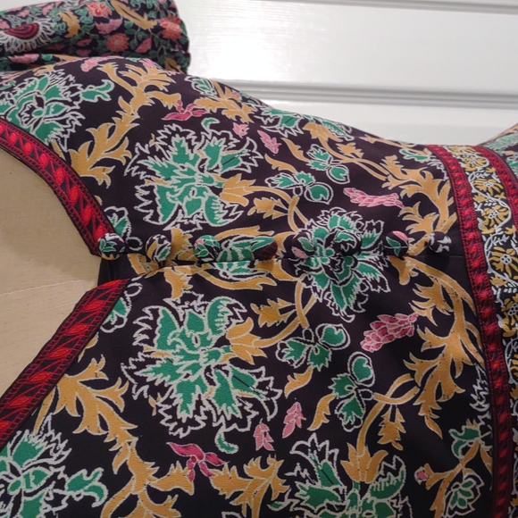 Alice + Olivia Flower Pot Print Dress NWT Sz. 4 - Picture 9 of 11